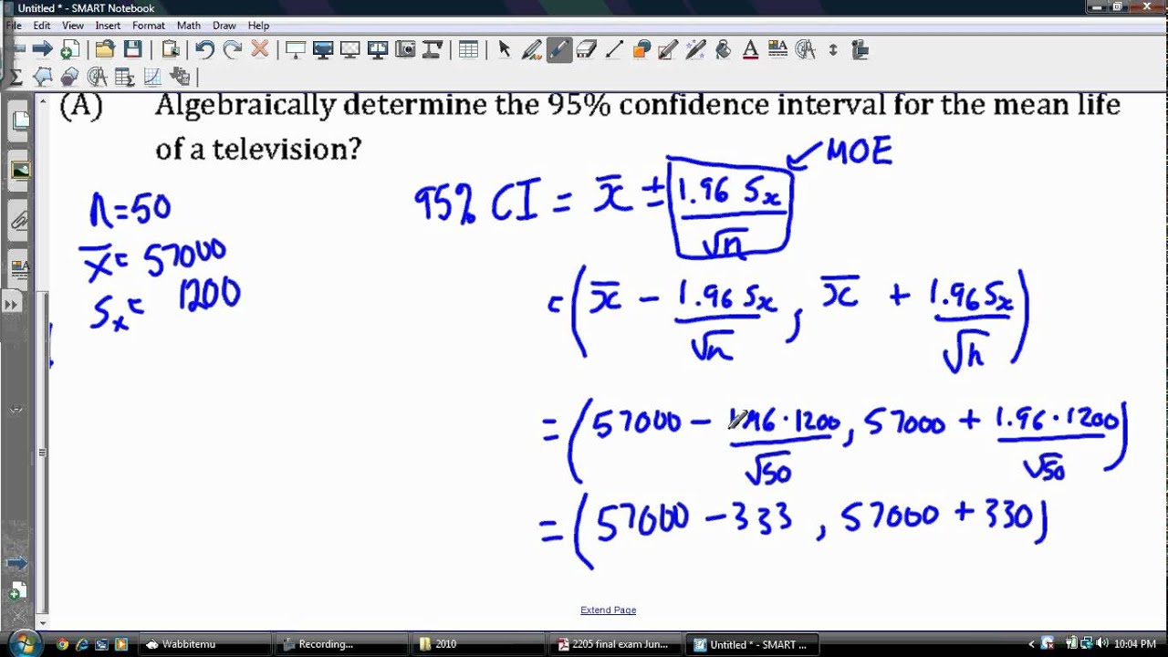 how to analyze confidence interval